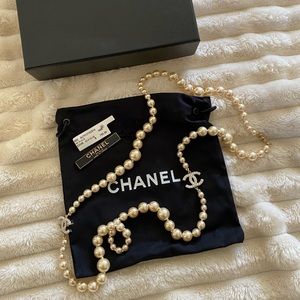 Authentic Chanel Pearl Necklace
